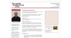 Desktop Screenshot of doncasteracupuncture.co.uk